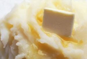 Aardappelpuree met boter