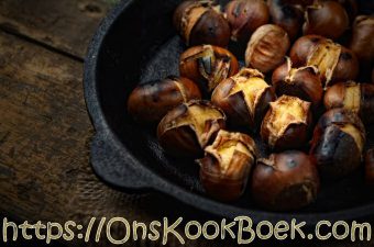 Gepofte kastanjes