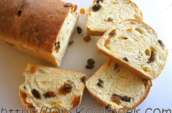 Ouderwets rozijnenbrood bakken? Zo makkelijk is het! Rozijnenbrood