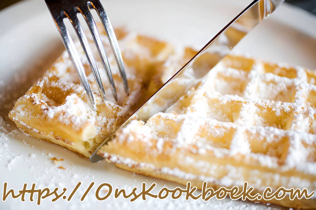 Brusselse wafels zonder gist met bloemsuiker – klassiek Belgisch recept (1874)