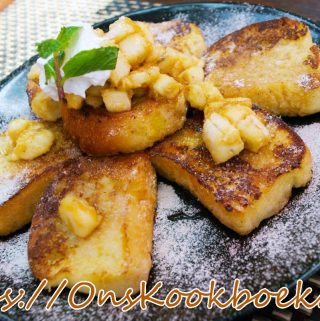 Luchtige wentelteefjes van brioche met appel en siroop volgens Jeroen Meus